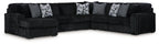 Midnight-Madness - 6 Piece Sectional