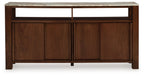 Tobinville - Accent Cabinet - Dark Brown