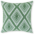 Bellvale - Pillow (Set of 4) - Green / White