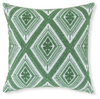 Bellvale - Pillow (Set of 4) - Green / White