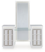 Chalanna - Vanity With Mirror - White