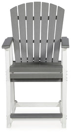 Transville - Barstool (Set of 2) - Gray / White
