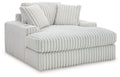Stupendous - Oversized Chaise - Alloy