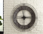 Ana Sofia - Wall Clock - Antique Gray