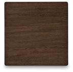 Hannodream - Square End Table - Warm Brown