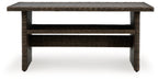 Brook Ranch - Rect Multi-use Table - Brown