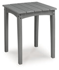 Cove Beach - Square End Table - Gray