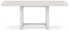 Robbinsdale - Rectangular Counter Height Dining Extension Table Set
