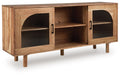 Adway - Accent Cabinet - Natural Brown
