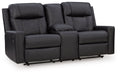 Mackmenville - Double Reclining Loveseat With Console