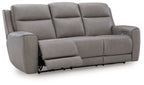5Z-Comfort - Relaxation - Power Reclining Sofa With Adj Headrest