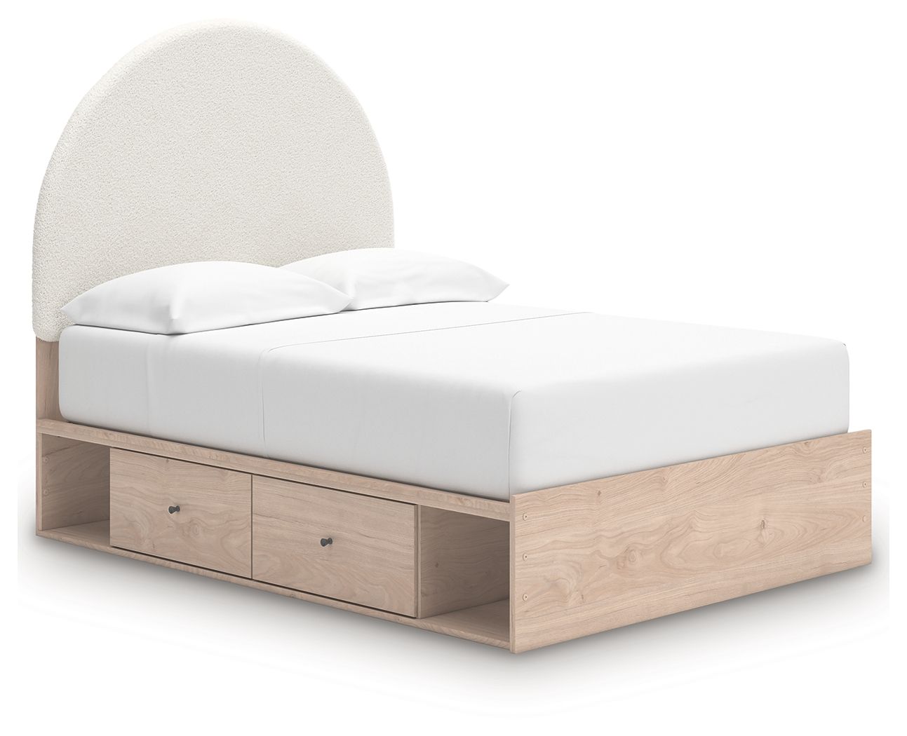 Arloster - Upholstered Panel Bed