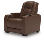 High Impact - Power Recliner / Adj Headrest - Tobacco