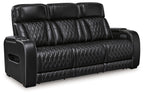 Boyington - 2 Pc. - Power Reclining Sofa And Loveseat - Black
