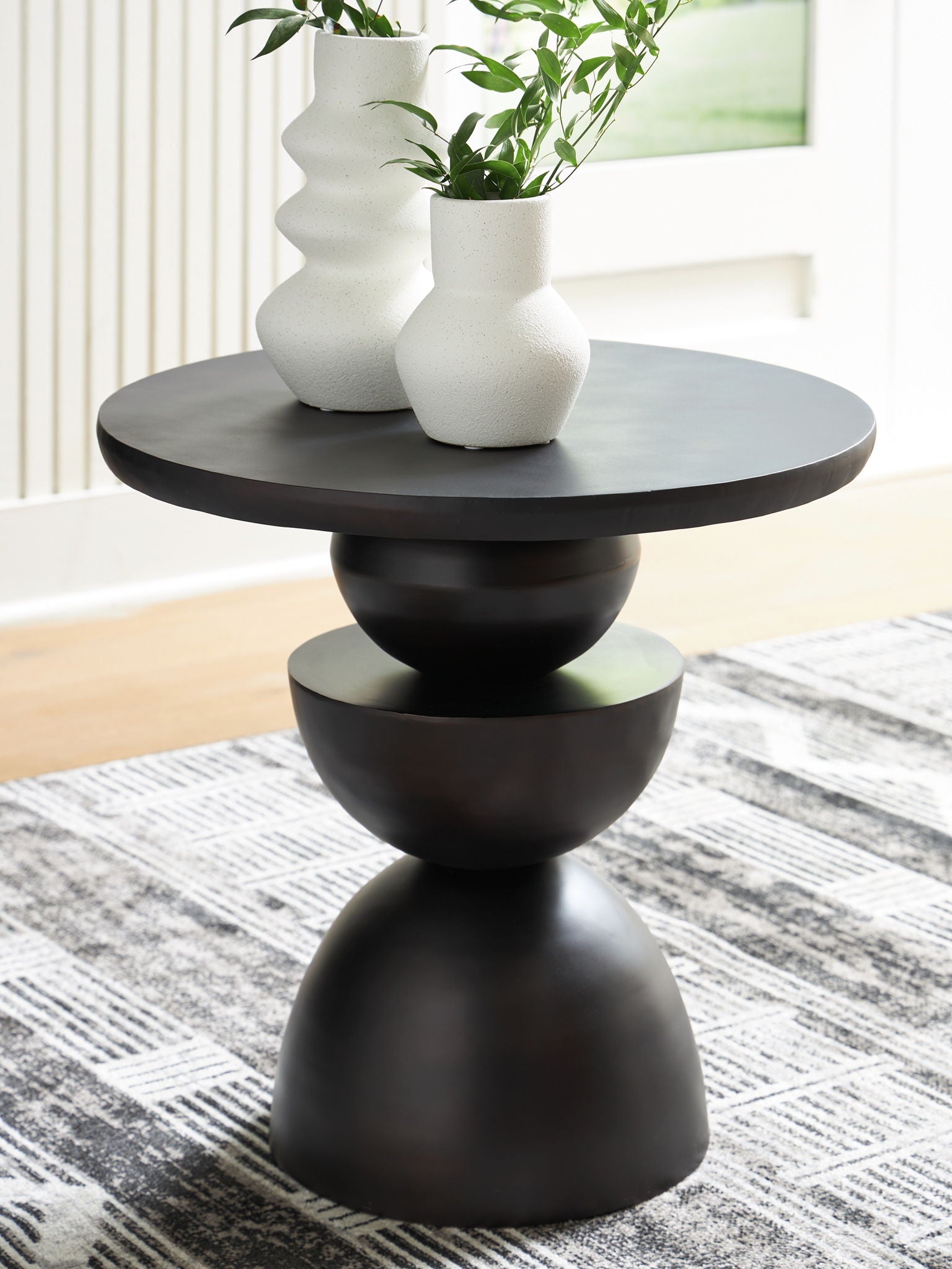 Kurtson - Accent Table - Bronze Finish