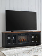Wildenauer - 76" TV Stand With Electric Fireplace