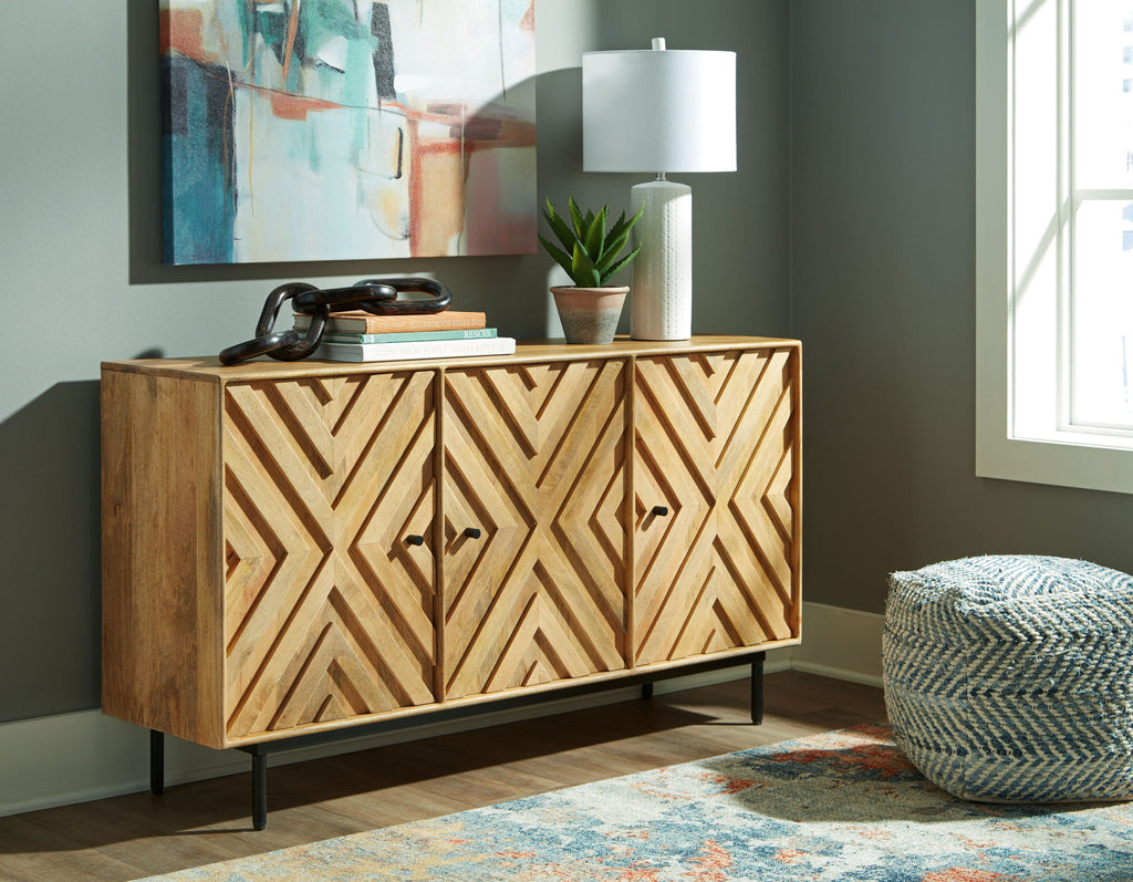 Cadewick - Accent Cabinet - Natural