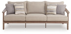 Harmony Headlands - Sofa With Cushion - Natural / Gray