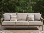Harmony Headlands - Sofa With Cushion - Natural / Gray