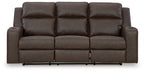 Lavenhorne - Rec Sofa W/Drop Down Table - Granite