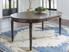 Lavinton - Oval Dining Room Extension Table - Brown