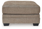 Cannonbrook - Oversized Accent Ottoman - Nutmeg