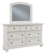Robbinsdale - Dresser, Mirror - Antique White