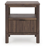 Pamytta - One Drawer Night Stand - Brown