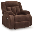 Free Wake - Power Rocker Recliner - Chocolate