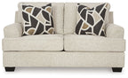 Heartcort - Loveseat - Quartz