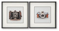 Dirkgrove - Wall Art Set (Set of 2) - Black / White / Brown