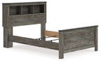 Frandern - Bookcase Panel Bed