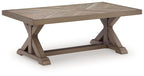 Laguna Heights - Rectangular Cocktail Table - Beige