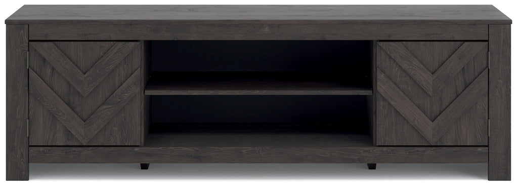 Cayboni - LG TV Stand With Fireplace Option
