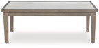 Rainier Ranch - Rectangular Cocktail Table - Brown / Beige