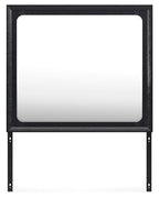 Londer - Bedroom Mirror - Black