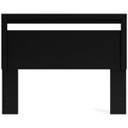 Finch - Queen Panel Headboard - Black