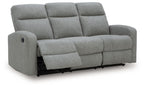 Gauntlet - Reclining Sofa - Sterling