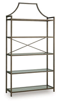 Bernonly - Bookcase - Antique Bronze Finish