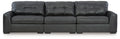 Brindley Pier - 3-Piece Sectional Sofa - Fog