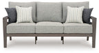 Hillside Barn - Sofa With Cushion - Gray / Brown