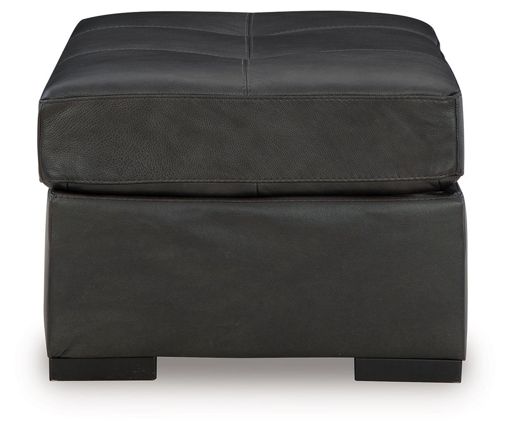 Brindley Pier - Oversized Accent Ottoman - Fog