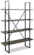 Gilesgrove - Bookcase - Black / Gray