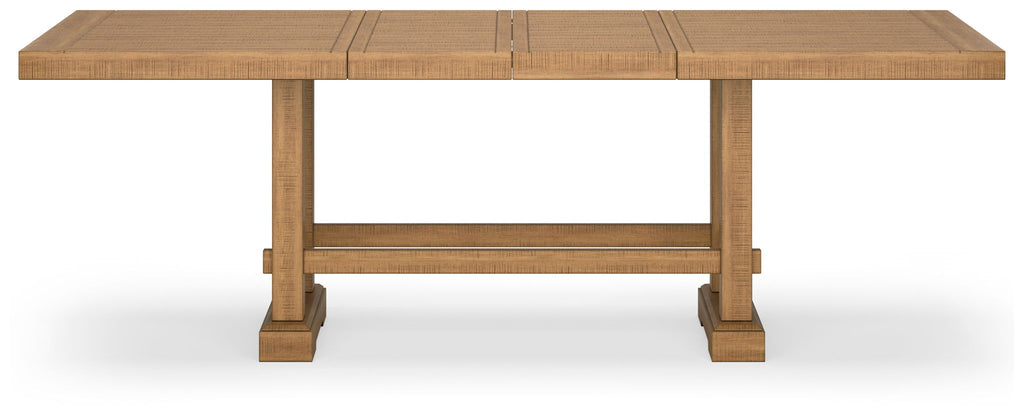 Havonplane - Rectangular Dining Room Counter Extension Table - Brown