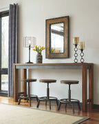 Torjin - Long Counter Table - Dark Brown