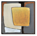 Actman - Wall Art - Cream / Brown / Gray