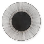 Dallmen - Accent Mirror - Black / Gold Finish