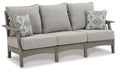 Visola - Sofa with Cushion - Gray