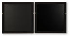 Winbrook - Wall Art Set (Set of 2) - Gray / Tan / Gold Finish