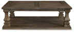 Johnelle - Rectangular Cocktail Table - Gray